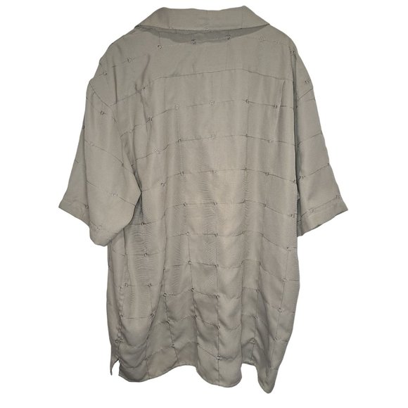 Pronti Collection by Phita XXL Kahiki Button Down Short Sleeve Shirt - Picture 2 of 3